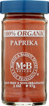 Morton & Bassett Organic Paprika, 2 Ounce, Plastic, No Color, Model 0016291442351