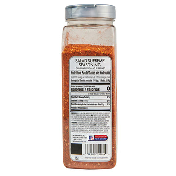 Mccormick Culinary Salad Supreme Seasoning, 24 Oz - One 24 Ounce Container Of Salad Seasoning For Use In Pasta Salads, Traditional Salads, Vegetables And More