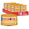 Bumble Bee Snackers - Lemon Pepper Tuna, 3 oz Easy Open Can - 19g Protein per Serving - Wild Caught Skipjack Chunk Light Tuna Pa