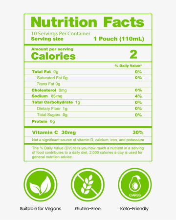 Jadamsun Konjac Jelly Juice (Grape, 10 pcs) - Delicious Low-Calorie Healthy Korean Snack, Drinkable Fruit Snack, Sugar-Free, Veg