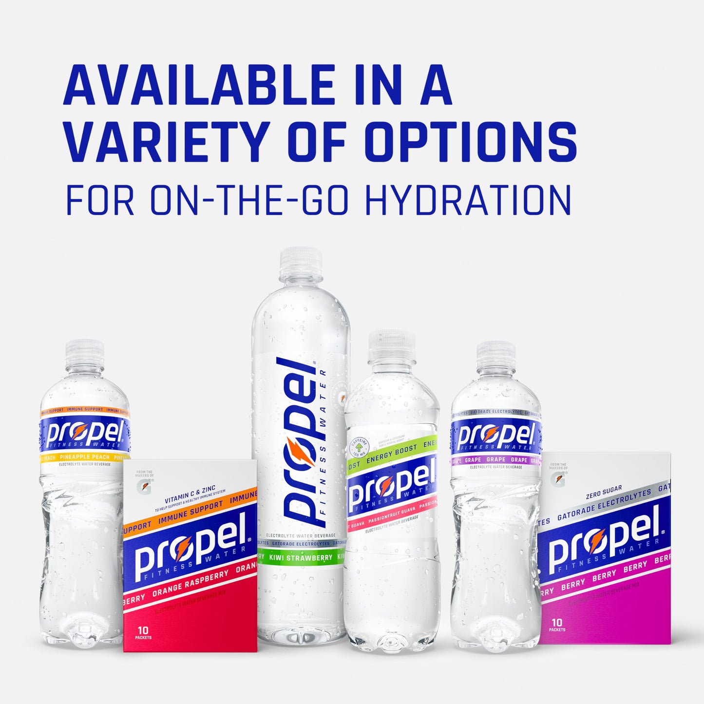 Propel Energy Boost Raspberry Green Tea Flavored Water, 16.9 fl oz Bottles, 12 Pack - Zero Calorie with Electrolytes and Caffeine