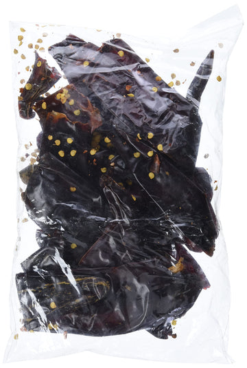4oz Guajillo Stemless Chile Dried Whole Peppers, Chiles Seco Descolados, Chili Pods for Authentic Mexican Food.