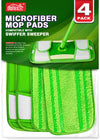 Homexcel Microfiber Mop Pads Compatible With Swiffer Sweeper Mops, Reusable And Machine Washable Floor Mop Pad Refills, Mop Head