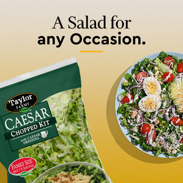 Taylor Farms Caesar Family Size Chopped Kit