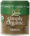 Simply Organic Ground Cumin Seed, Certified Organic | 0.46 Oz | Cuminum Cyminum L.
