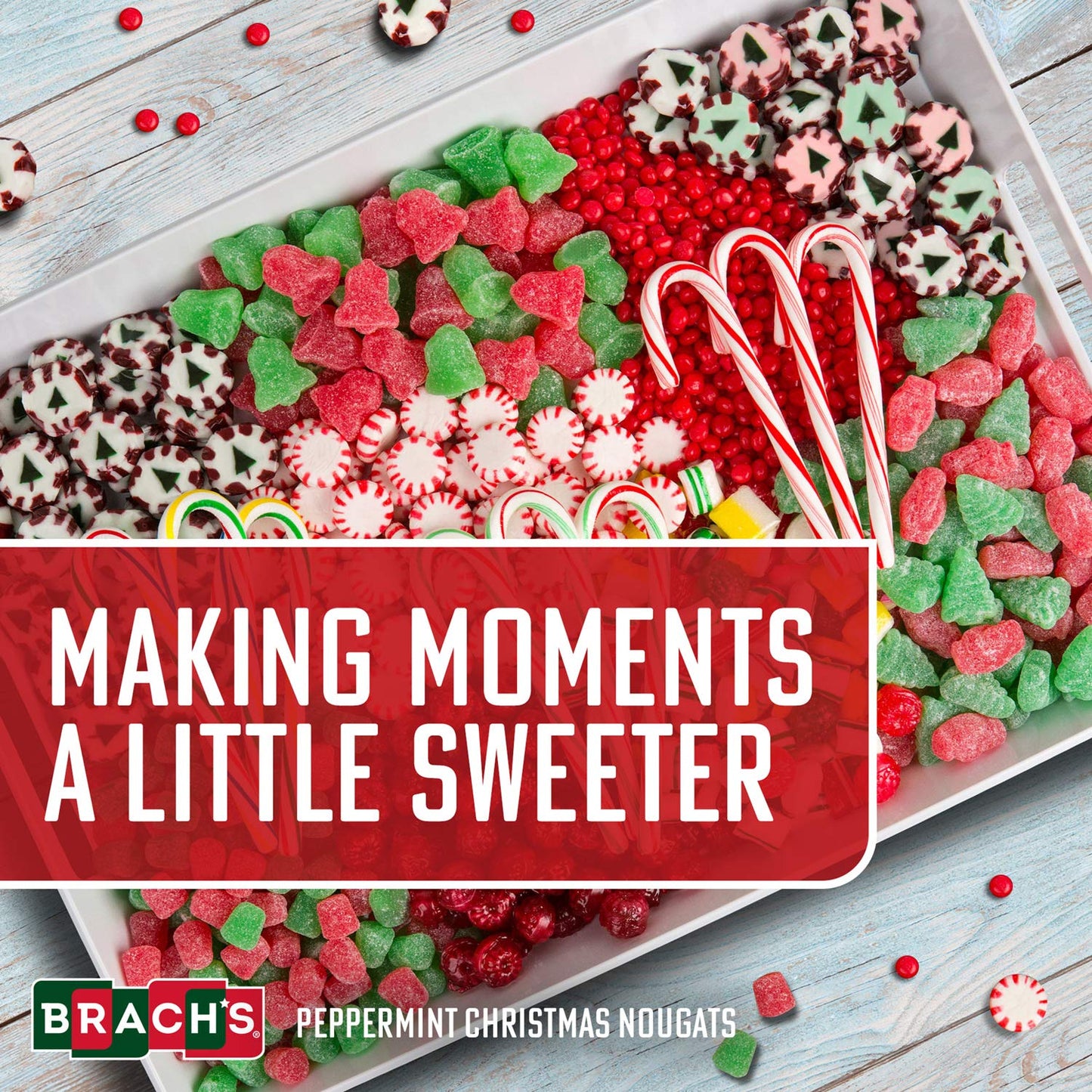 Brach'S Peppermint Nougats, 11Oz