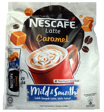 Nescafe Latte Caramel, 500gm - Pack of 20