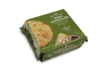 Ines Rosales Rosemary and Thyme Olive Savory Oil Tortas ( Pack of 2) (Tortas Aceite con Romero y Tomillo) 6.34 Oz (180 g) pack,