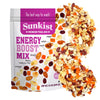 Sunkist Energy Boost Trail Mix - Fruit And Nut Mix, Low Sodium, Gluten Free Snack With Papaya, Walnuts, Coconut, Almonds, Banana