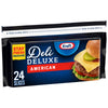 Kraft Deli Deluxe American Cheese Slices, 16 oz Pack, 24 Slices