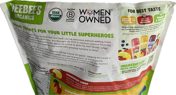 Deebee'S Organics Superfruit Freezies, 1.35 Fl Oz, Pack Of 35