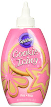Wilton Cookie Icing - Quick, Easy-To-Use And Ready For Cake And Cookie Decorations, 9 Ounce, Pink