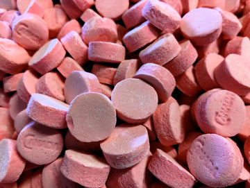 Pink Wintergreen Mints - 2 lbs of Crunchy Minty After Dinner Treats Smooth Creamy Candy