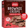 DOUzzle Gluten Free Cookies, Brownie Crisps Chocolate Chip (4 OZ - Pack of 1) Non Gebrokts Kosher for Passover Food Snacks -