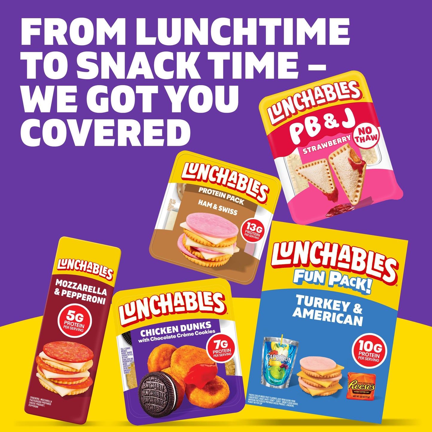 Lunchables Chicken Dunks with Chocolate Creme Cookies, 4 oz Pack