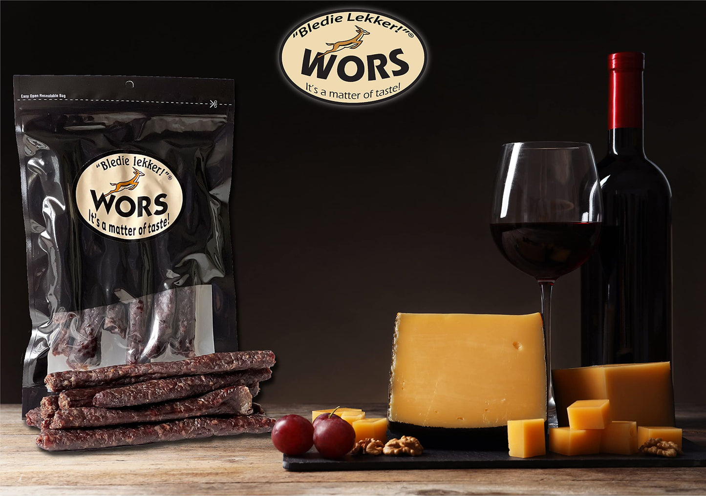 Bledie Lekker Droewors One Pound Resealable Bag - 16Oz