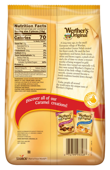 Werther'S Original Caramel Hard Candies, 30Oz
