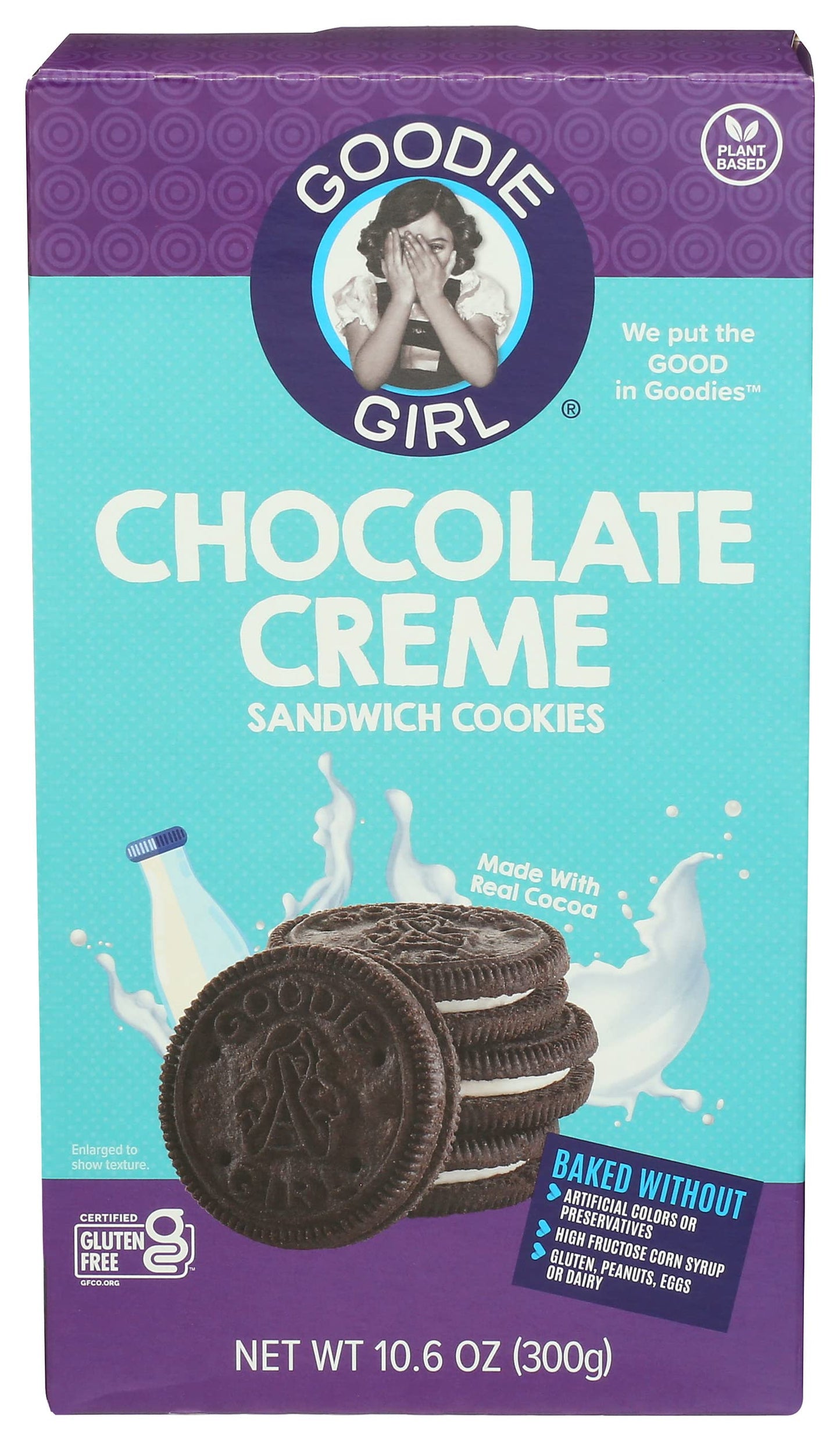 Goodie Girl 6 Piece Cookie, Chocolate Creme, 10.6 Ounce