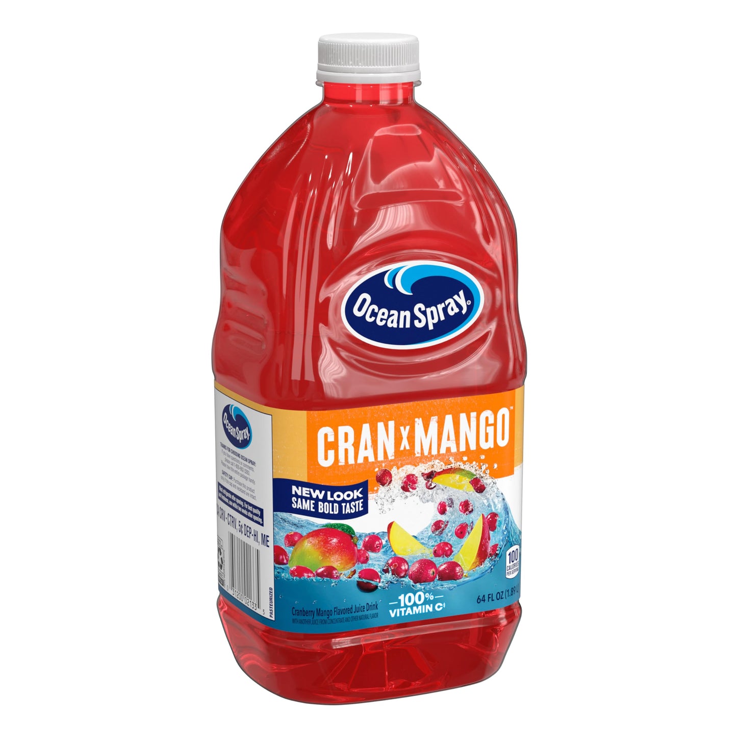 Ocean Spray Cran-Mango Cranberry Mango Juice Drink 64 Fl Oz Bottle (Pack of 8)