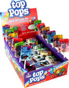 Top Pops Chewy Taffy Pops, 16.9 Ounce Assorted Flavors, 48 Count