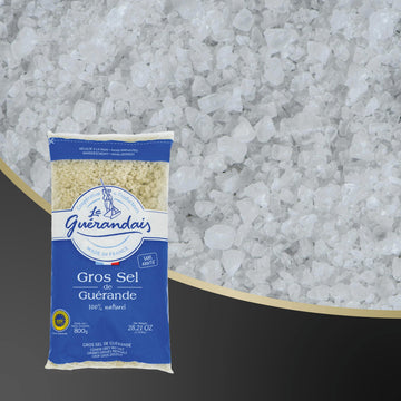Le Guerandais Coarse Sea Salt Gros Sel De Guerande 1.76 Pound