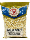 TAJ Premium indian Dalia Split (Roasted Split Chickpeas Daliya), (14oz)