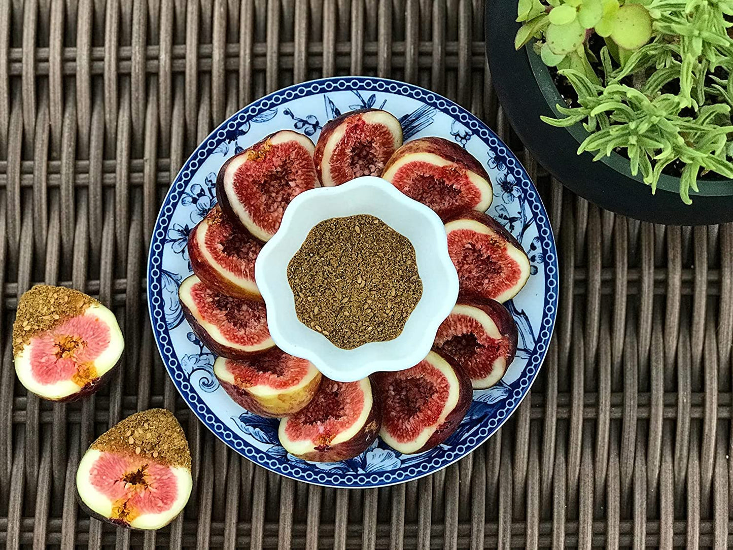 Tazah Zaatar 16Oz Jordanian Zatar Spice Blend Green Za'Atar Thyme Mixture In Bag