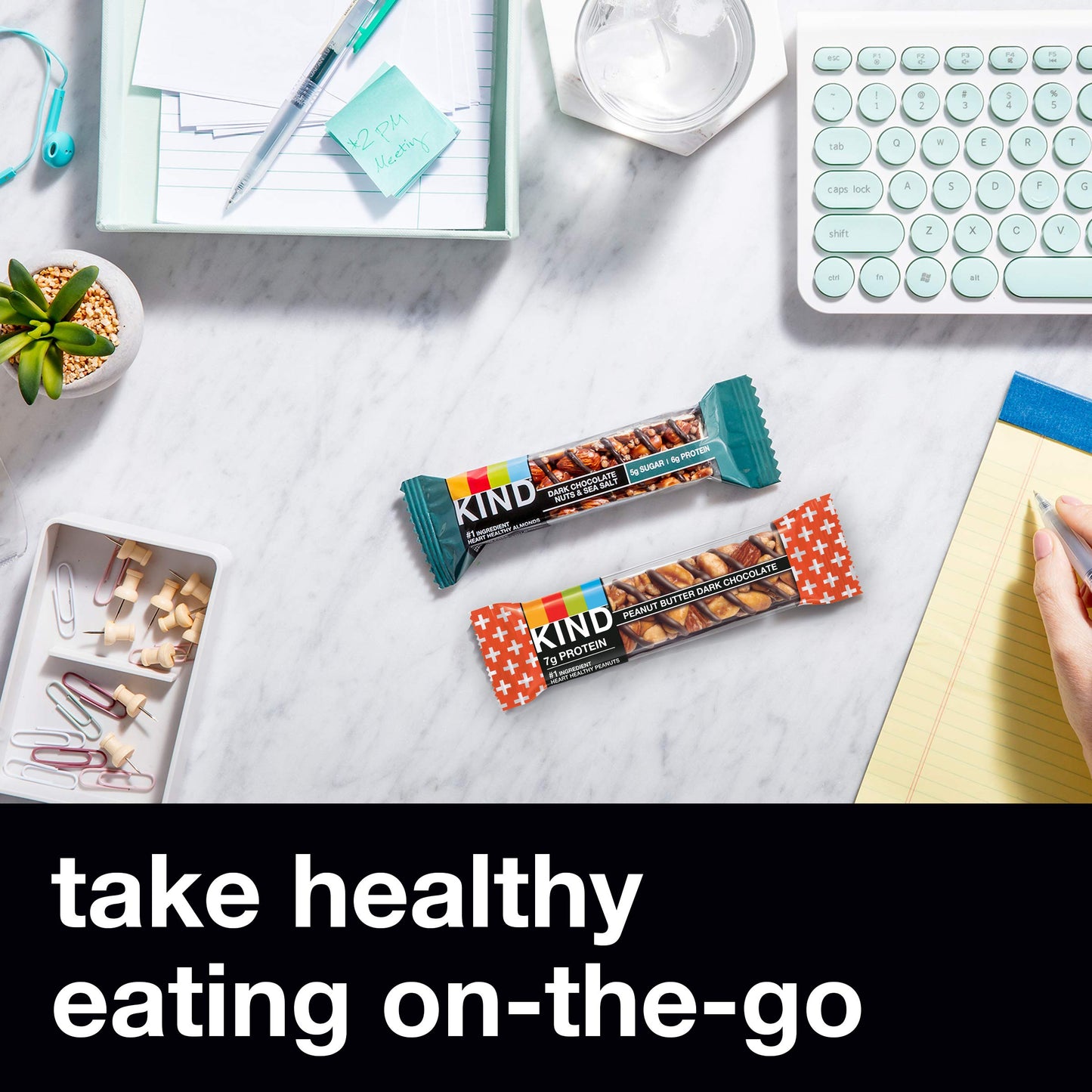 Kind Bars, Variety Pack, Dark Chocolate Nuts & Sea Salt, Peanut Butter Dark Chocolate, Healthy Snacks, Gluten Free, 24 Count