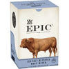EPIC Beef Sea Salt Pepper Bites, Jerky, Keto Friendly, 8 ct