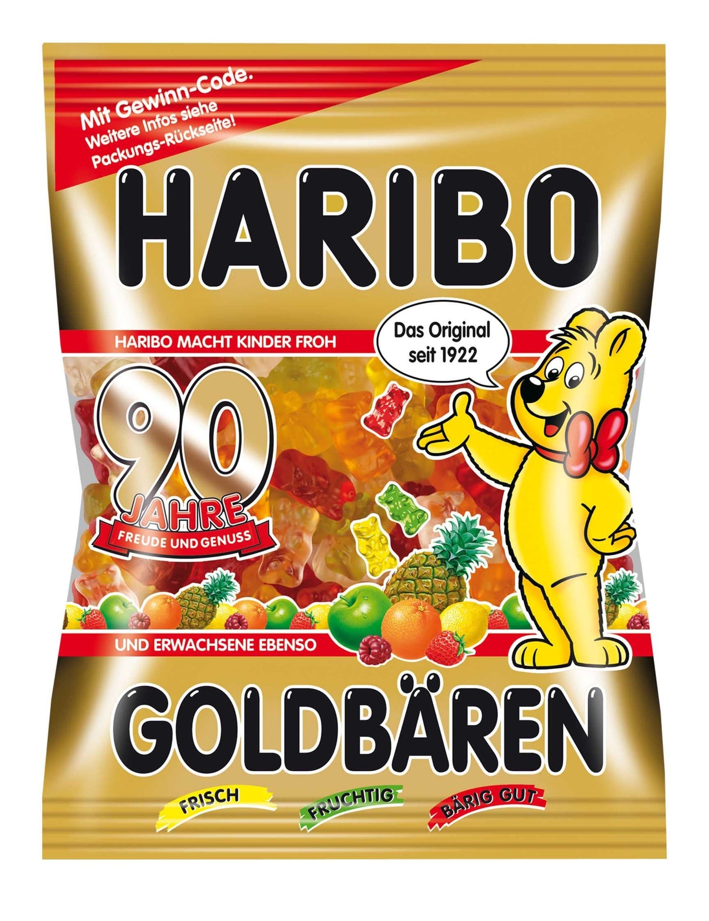 Haribo Goldbaren ( Gold Bears ) - Pack of 6 X 200 G