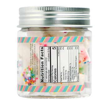 Bear Necessities Gourmet Sugar Cubes - Birthday Cake Flavor Infused Sugar Cubes Handcrafted w/Pure Cane Sugar - Perfect for Tea,