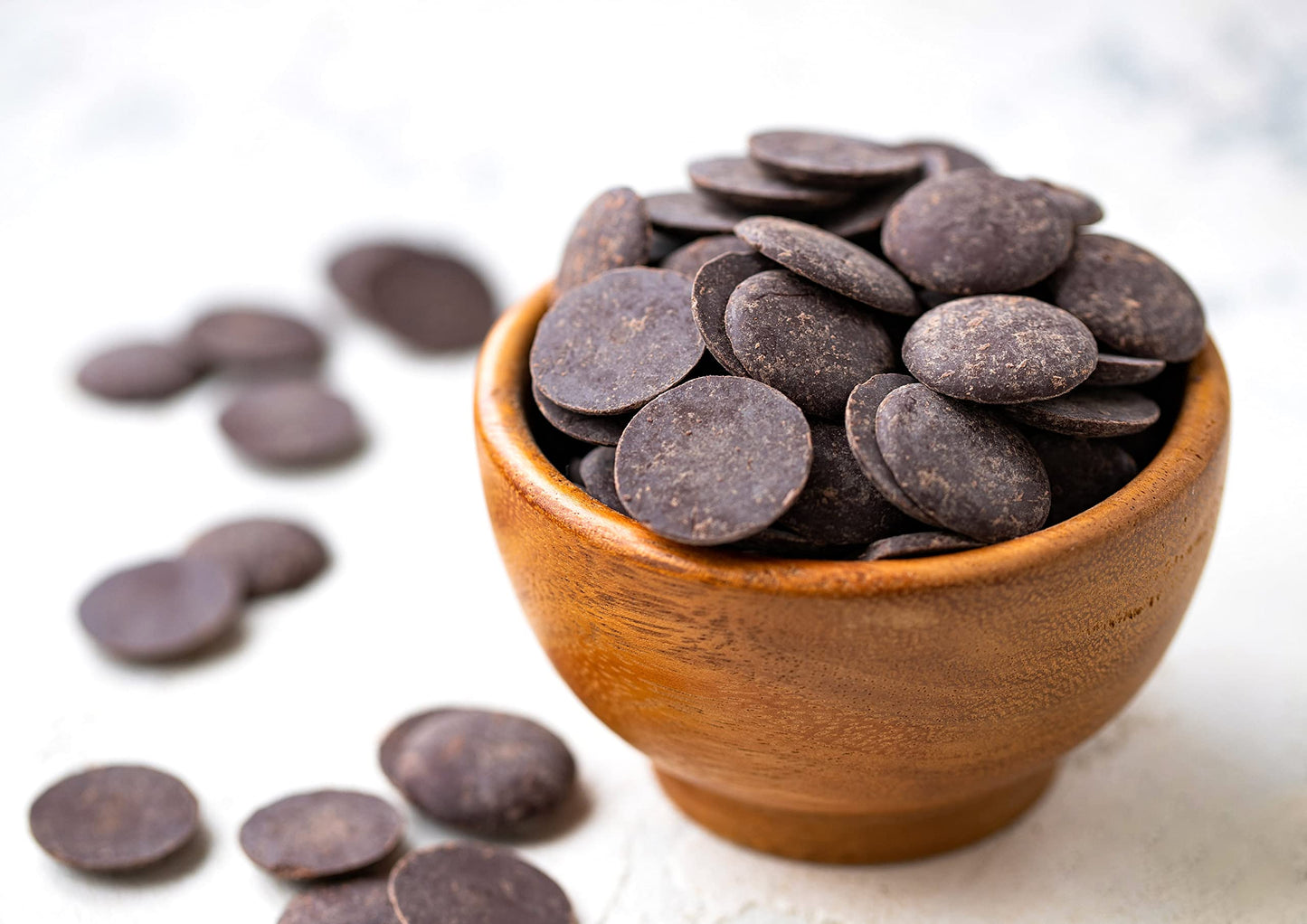 Food to Live Organic Cacao Paste Wafers, Non-GMO, 2 Pound, Keto, Vegan, Rich in Fiber, Copper, and Manganese