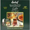 Sadaf Cardamom Tea Bags | Special Blend Cardamom Ceylon Black Tea | Quicktea Product harvested in Sri Lanka | 100 bags (Pack of