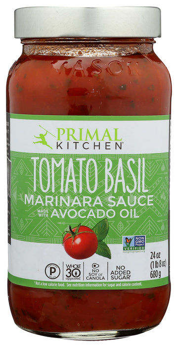 Primal Kitchen Sauce Tmto Basil Marinara (Pack Of 6)