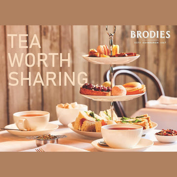 Brodies Tea, Famous Edinburgh Tea, Black Tea Imported From Scotland, Canister Of 50 Bags (Pack Of 3)