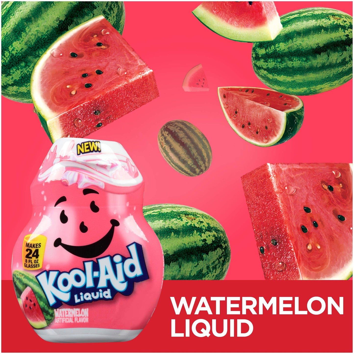 Kool-Aid Liquid Drink Mix - Watermelon - 1.62 Oz. (Pack Of 3)