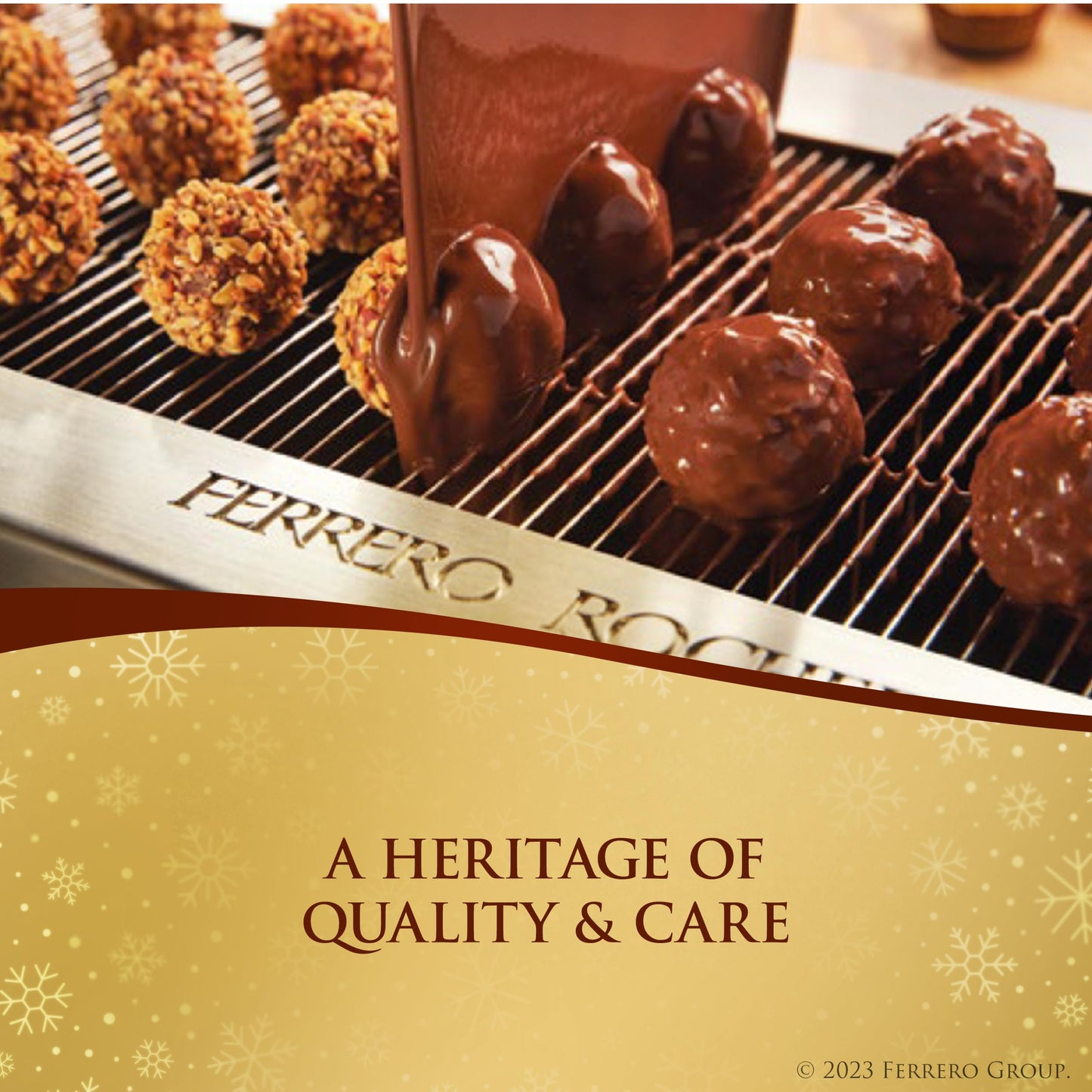 Ferrero Rocher, 12 Holiday Gift Packs, Gourmet Milk Chocolate Hazelnut, Chocolate Gift Box, Individually Wrapped, 1.3 Oz Each