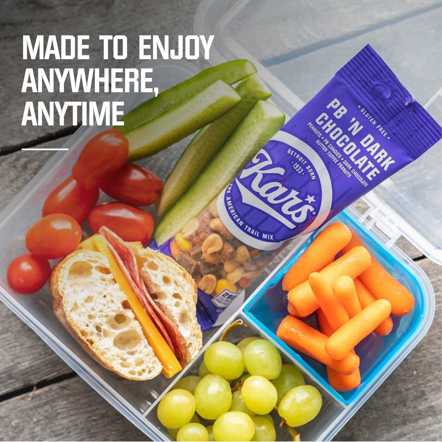 Kar'S Nuts Original Sweet N Salty Trail Mix, Resealable Pouch, Gluten-Free Snacks, 25 Oz, Pack Of 8