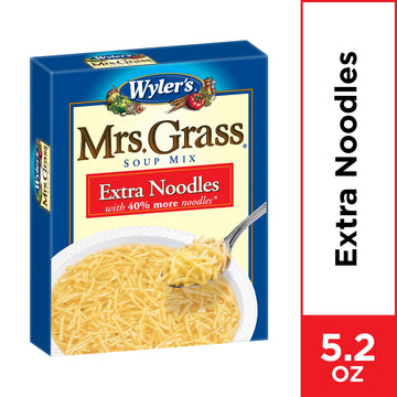 Wyler'S Mrs. Grass Extra Noodles Soup Mix, 5.2 Oz Box