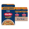 Barilla Whole Grain Penne Pasta - Non-GMO, 100% Whole Grain, 16 oz. Box (Pack of 12) - Great Source of Fiber
