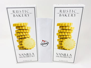 Rustic_Bakery Cookie Bread | Vanilla Shortbread 4oz 2PACK
