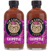 Tia Lupita Chipotle Hot Sauce 8 Oz (Pack of 2) Medium Spice with Smoky-Sweet Flavor - Gluten-Free, Non-GMO, Sugar-Free, Low Sodi