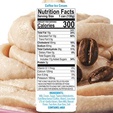 Coldsnap Coffee Ice Cream Pods - Creamy, Bold Single-Serve Dessert Made In Minutes- Rich Coffee Flavor With Zero Prep - No Freez