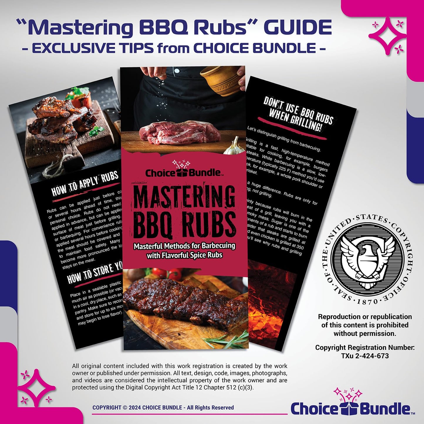 Choice Bundle reduceer Hogs TX Brisket Rub, Texas Style BBQ Seasoning, 2 Pack, 22 oz Total