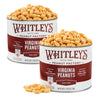 Whitleys Salted Virginia Peanuts - Super Extra Large Home Cooked Virginia Peanuts (2 x 40 Ounce Tin)