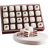 The Swiss Colony Red Velvet Petits Fours: Gift of 24 (12 oz. net wt.) - Gourmet Dessert, Layer Petit Four Cakes