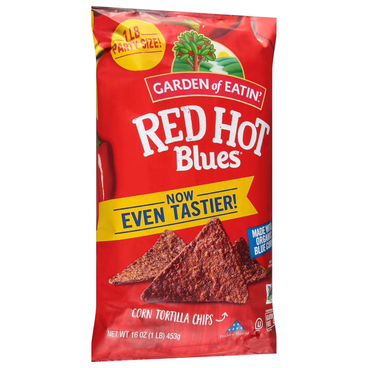 Garden Of Eatin Red Hot Blues - Red Hot - Case Of 12 - 16 Oz.
