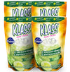 Klass Aguas Frescas | Drink Mix Cucumber Limeade | Flavors From Natural Sources, No Artificial Flavors, With Vitamin C (Makes 7 To 9 Quarts) 14.1 Oz Family Pack (4-Pack)