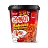 DELIEF Rabokki Hot Chicken Flavor 165g/5.82oz - Pack of 1, Korean Street Food, Ramen Noodle and Tteokbokki Rice Cake Combined in