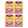 Yogi Tea Echinacea Immune Support Tea - 16 Tea Bags Per Pack (4 Packs) - Organic Immunity Support Tea - Includes Peppermint Leaf